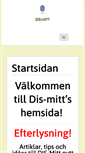 Mobile Screenshot of dis-mitt.se