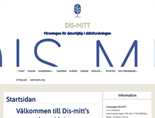 Tablet Screenshot of dis-mitt.se